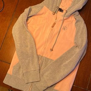 10 Tree Pink & Grey Zip Up